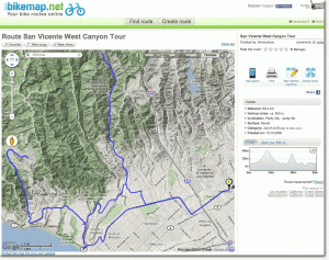 Bikemap.net screenshot
