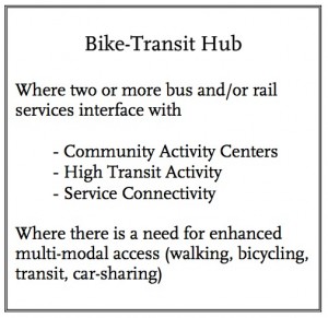 Metro transit hub presentation description