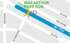 Ciclavia Macarthur hub map 2012-10-7