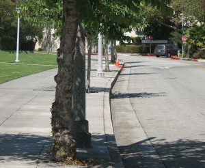 BHHS needs a bicycle lane here