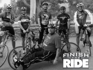 Finish the Ride group photo