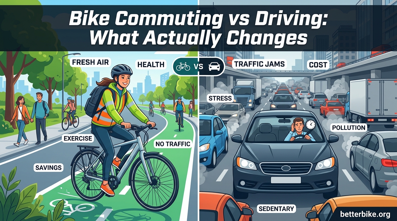 Bike Commuting vs Driving What Actually Changes