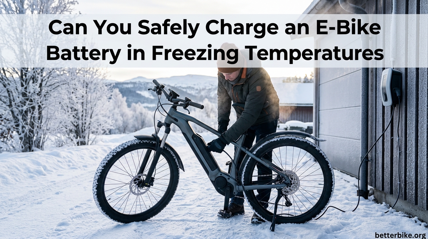Can You Safely Charge an E-Bike Battery in Freezing Temperatures