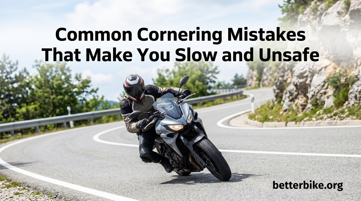 Common Cornering Mistakes That Make You Slow and Unsafe