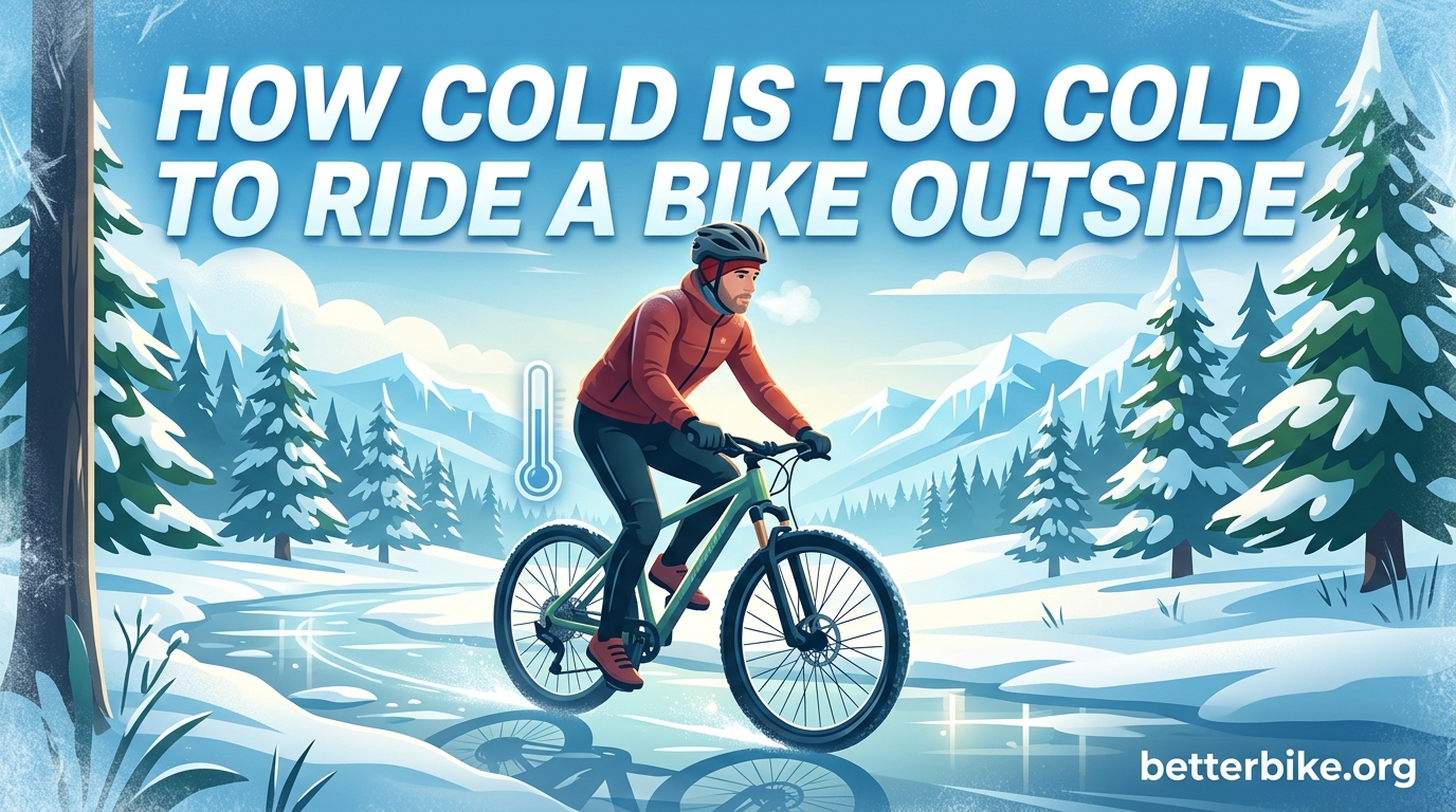 How Cold Is Too Cold to Ride a Bike Outside