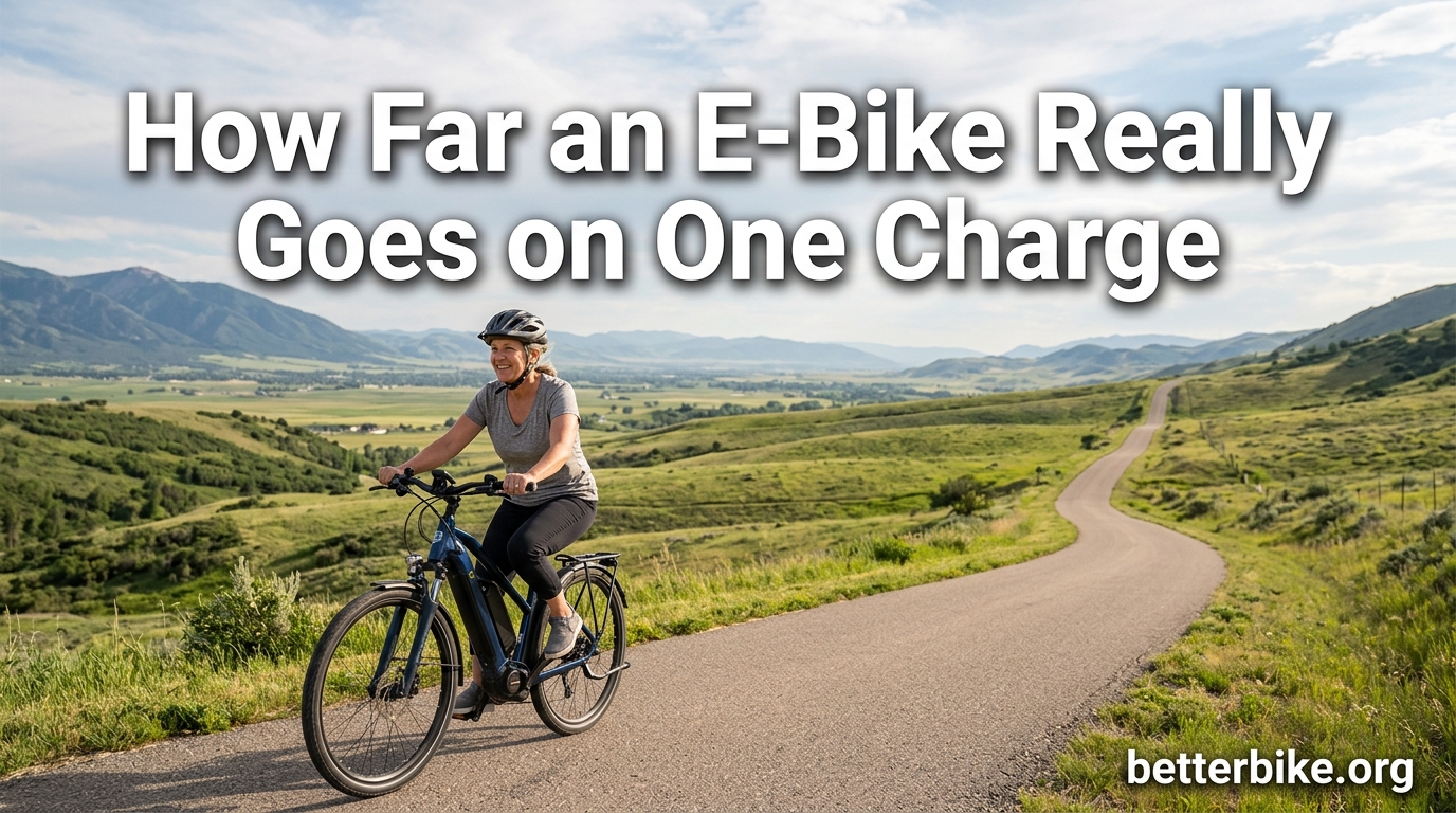 How Far an E-Bike Really Goes on One Charge