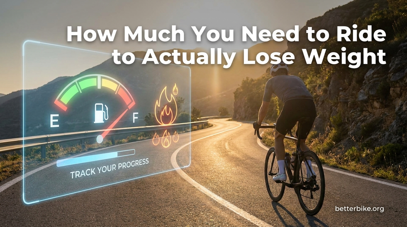 How Much You Need to Ride to Actually Lose Weight