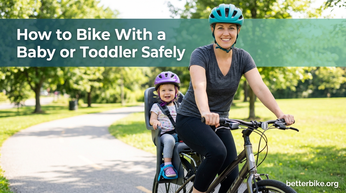 How to Bike With a Baby or Toddler Safely