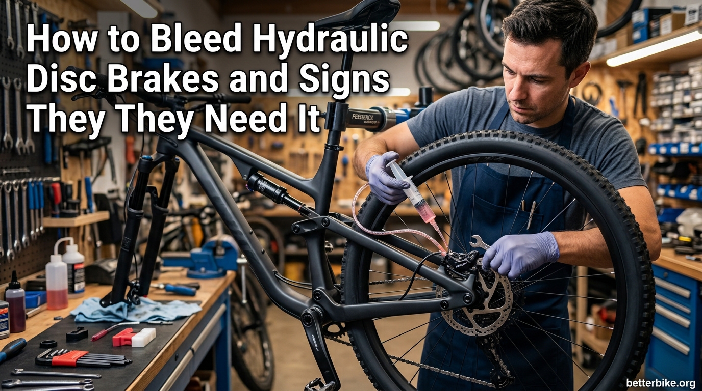 How to Bleed Hydraulic Disc Brakes and Signs They Need It