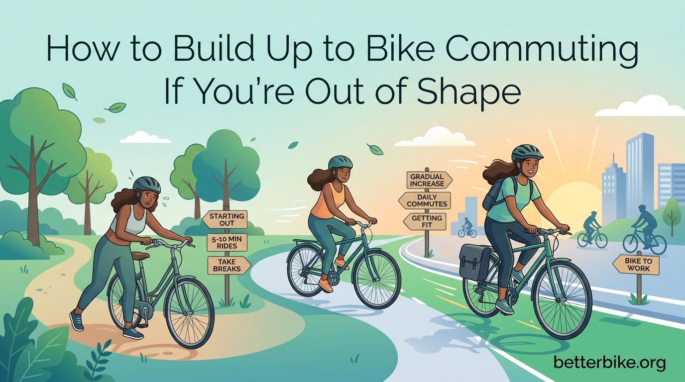 How to Build Up to Bike Commuting If You're Out of Shape