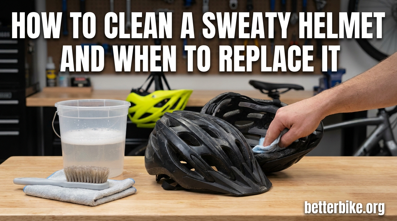 How to Clean a Sweaty Helmet and When to Replace It