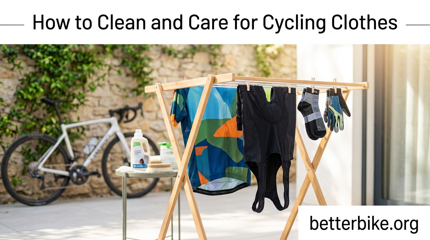 How to Clean and Care for Cycling Clothes