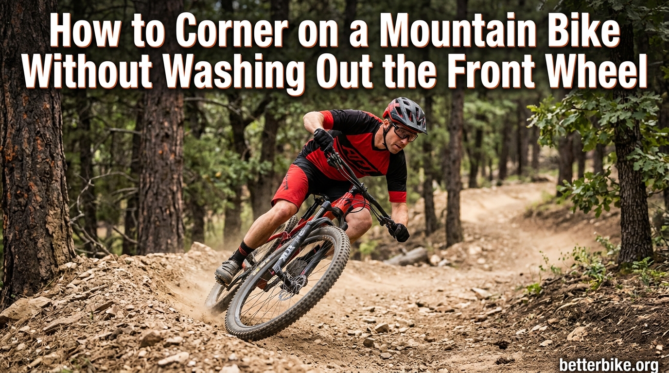 How to Corner on a Mountain Bike Without Washing Out the Front Wheel