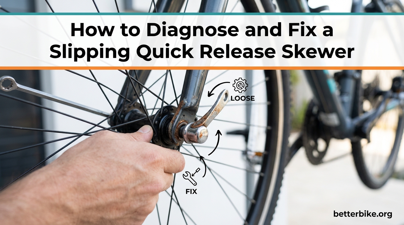 How to Diagnose and Fix a Slipping Quick Release Skewer