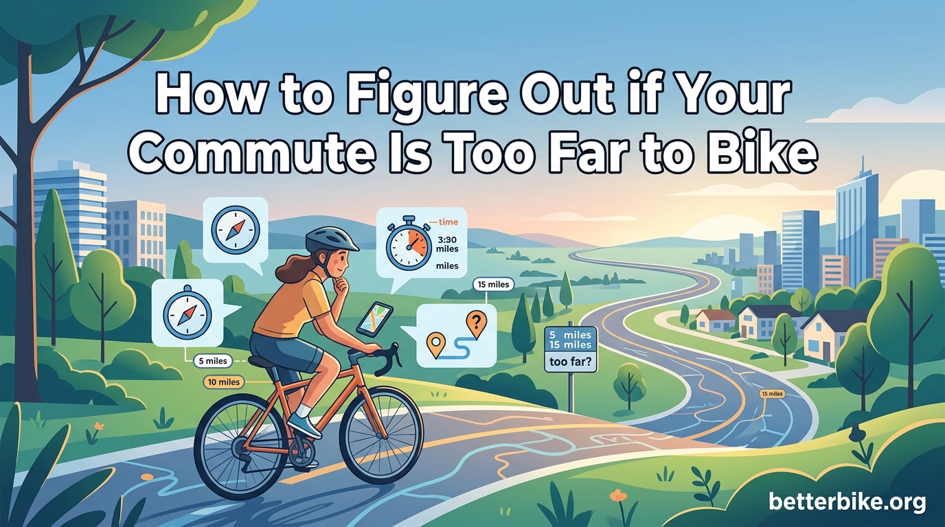 How to Figure Out if Your Commute Is Too Far to Bike