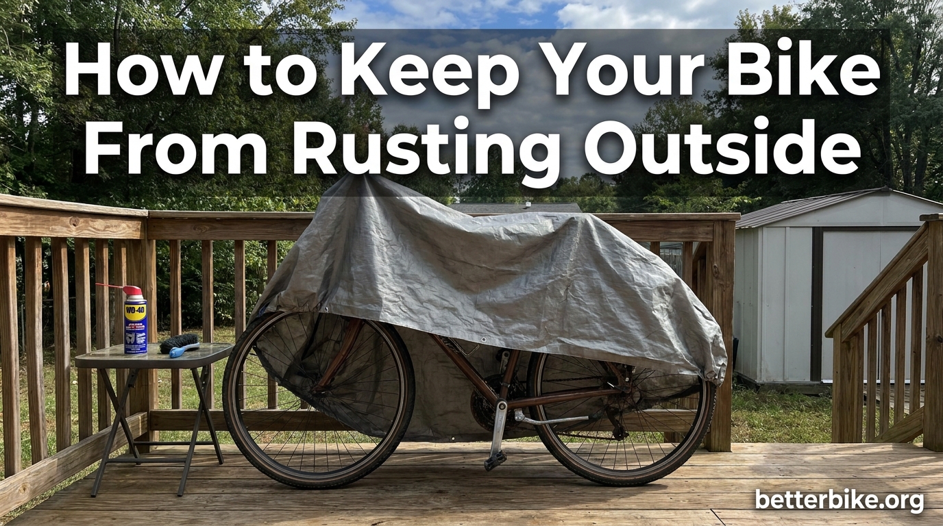 How to Keep Your Bike From Rusting Outside