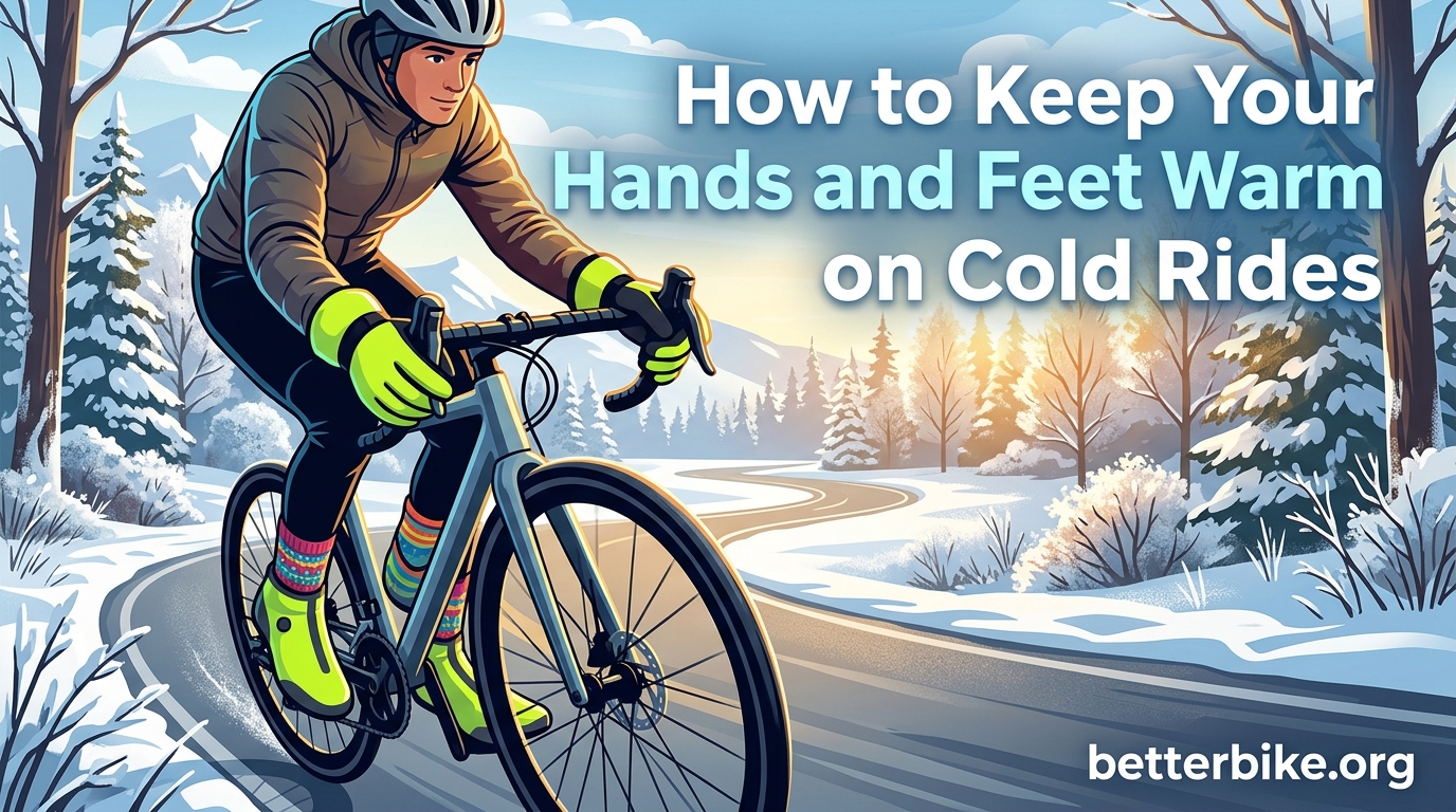 How to Keep Your Hands and Feet Warm on Cold Rides