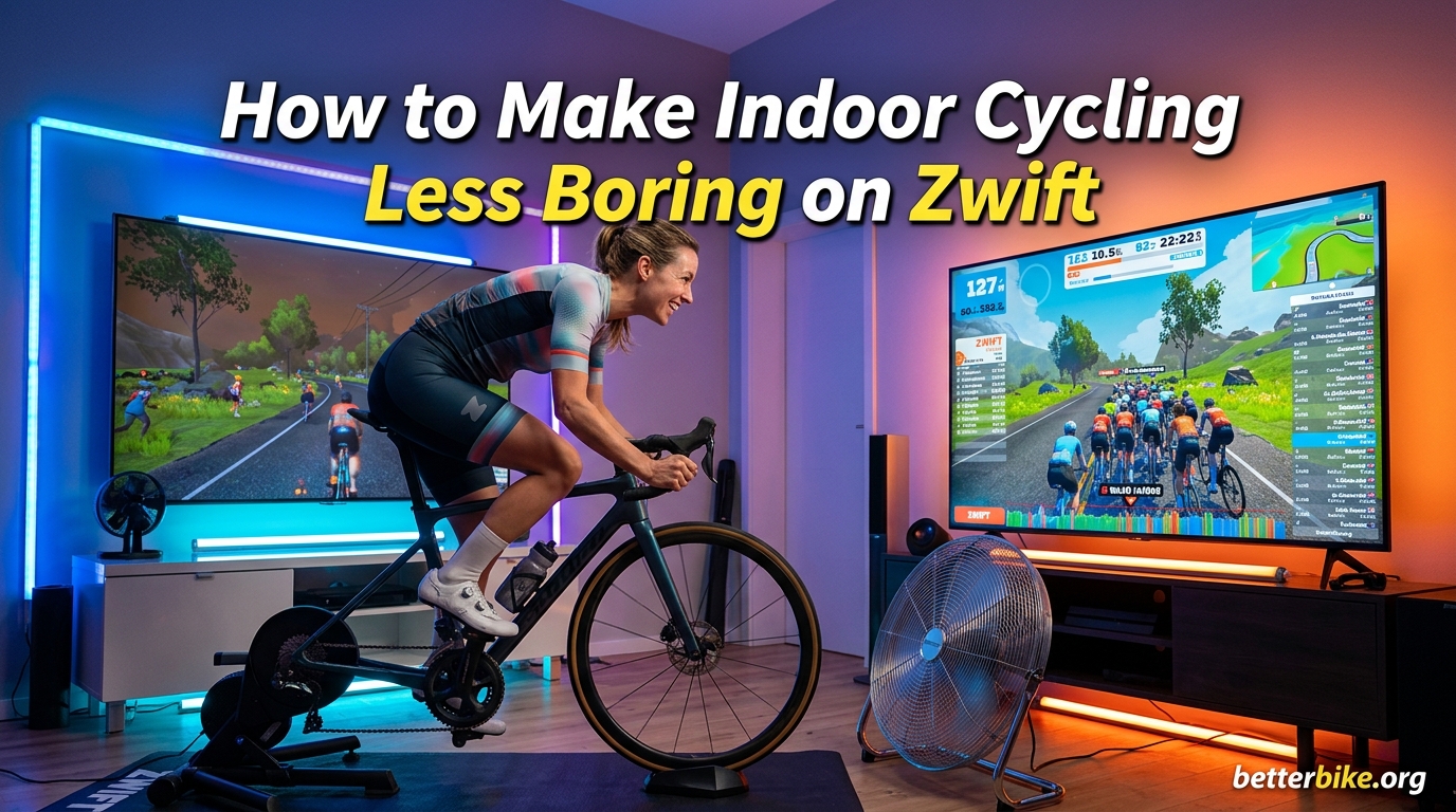 How to Make Indoor Cycling Less Boring on Zwift