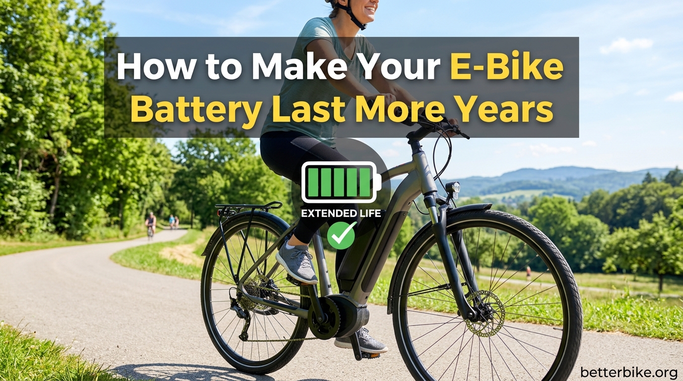 How to Make Your E-Bike Battery Last More Years