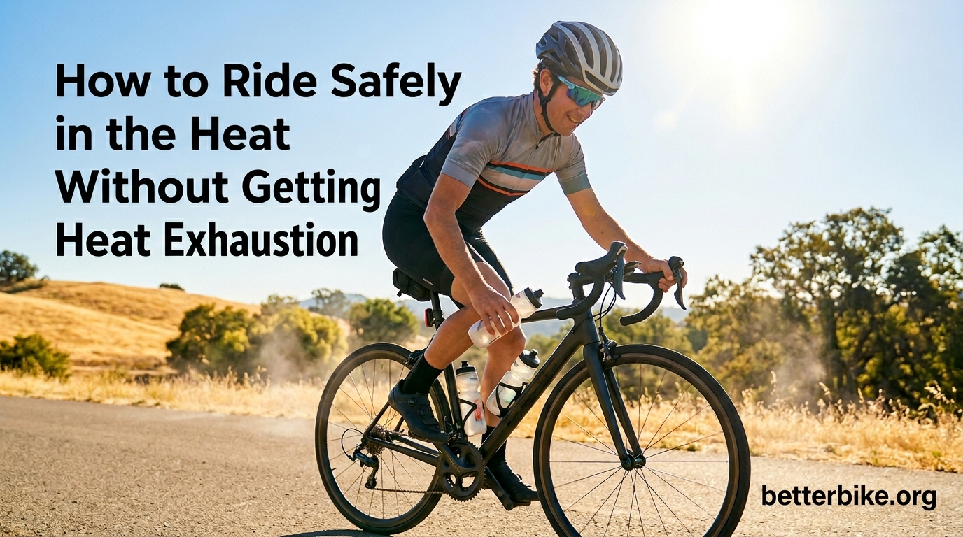 How to Ride Safely in the Heat Without Getting Heat Exhaustion