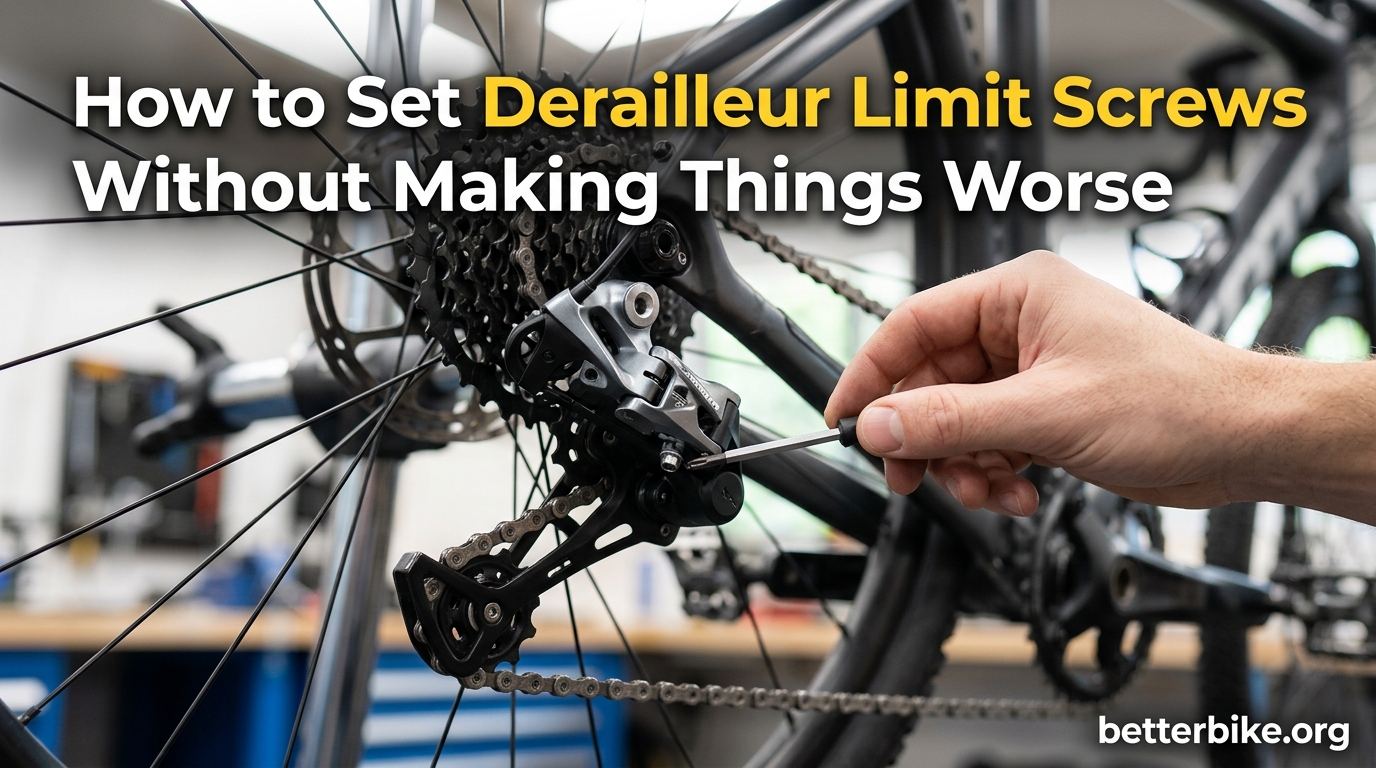 How to Set Derailleur Limit Screws Without Making Things Worse