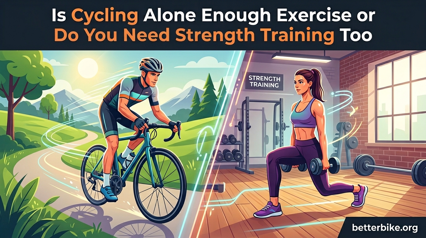 Is Cycling Alone Enough Exercise or Do You Need Strength Training Too