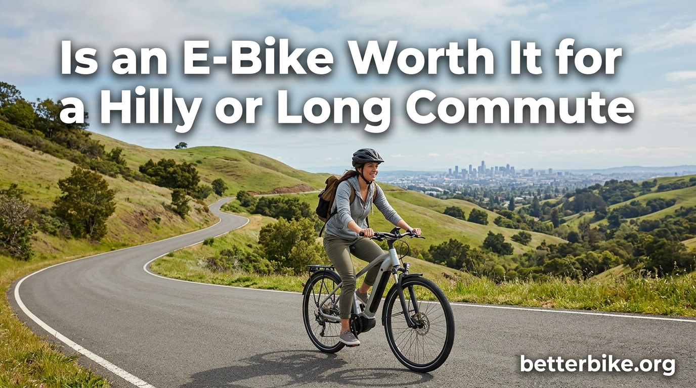 Is an E-Bike Worth It for a Hilly or Long Commute