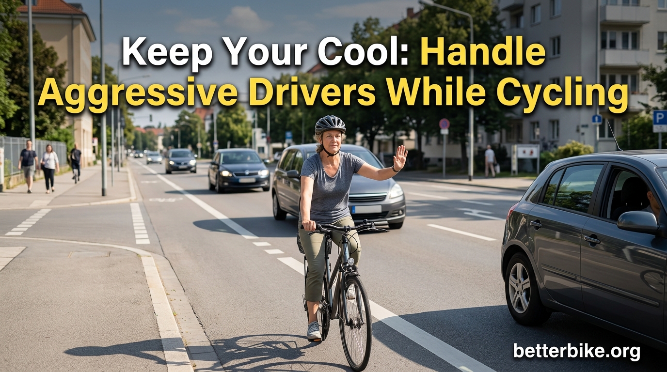 Keep Your Cool Handle Aggressive Drivers While Cycling
