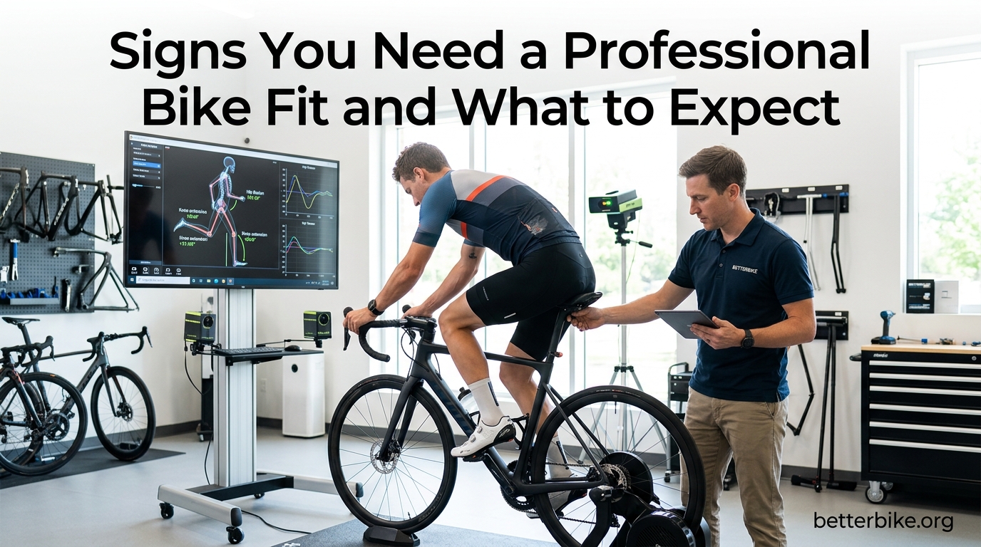 Signs You Need a Professional Bike Fit and What to Expect