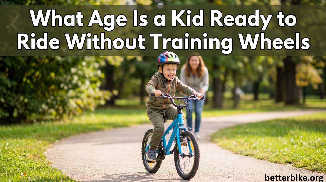 What Age Is a Kid Ready to Ride Without Training Wheels