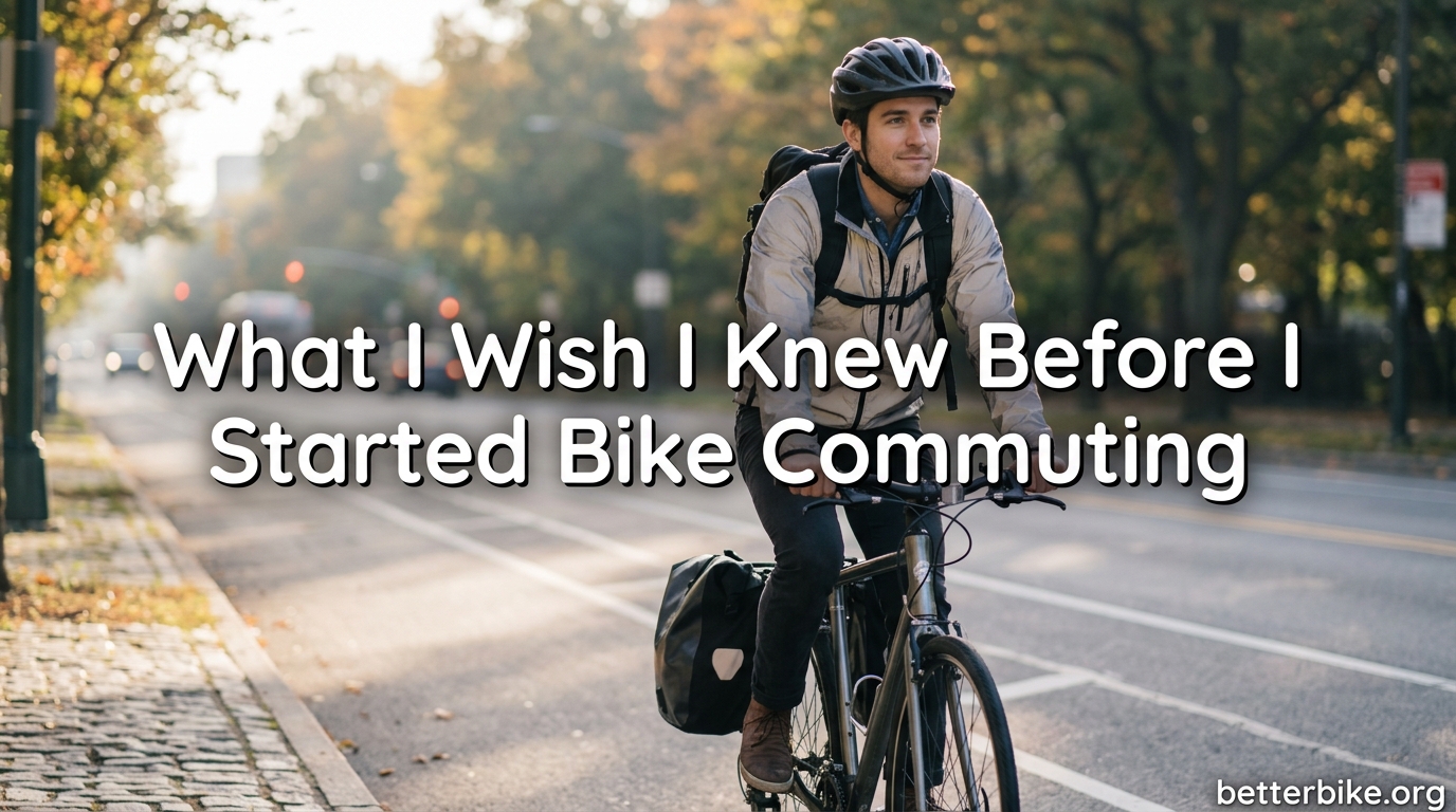 What I Wish I Knew Before I Started Bike Commuting