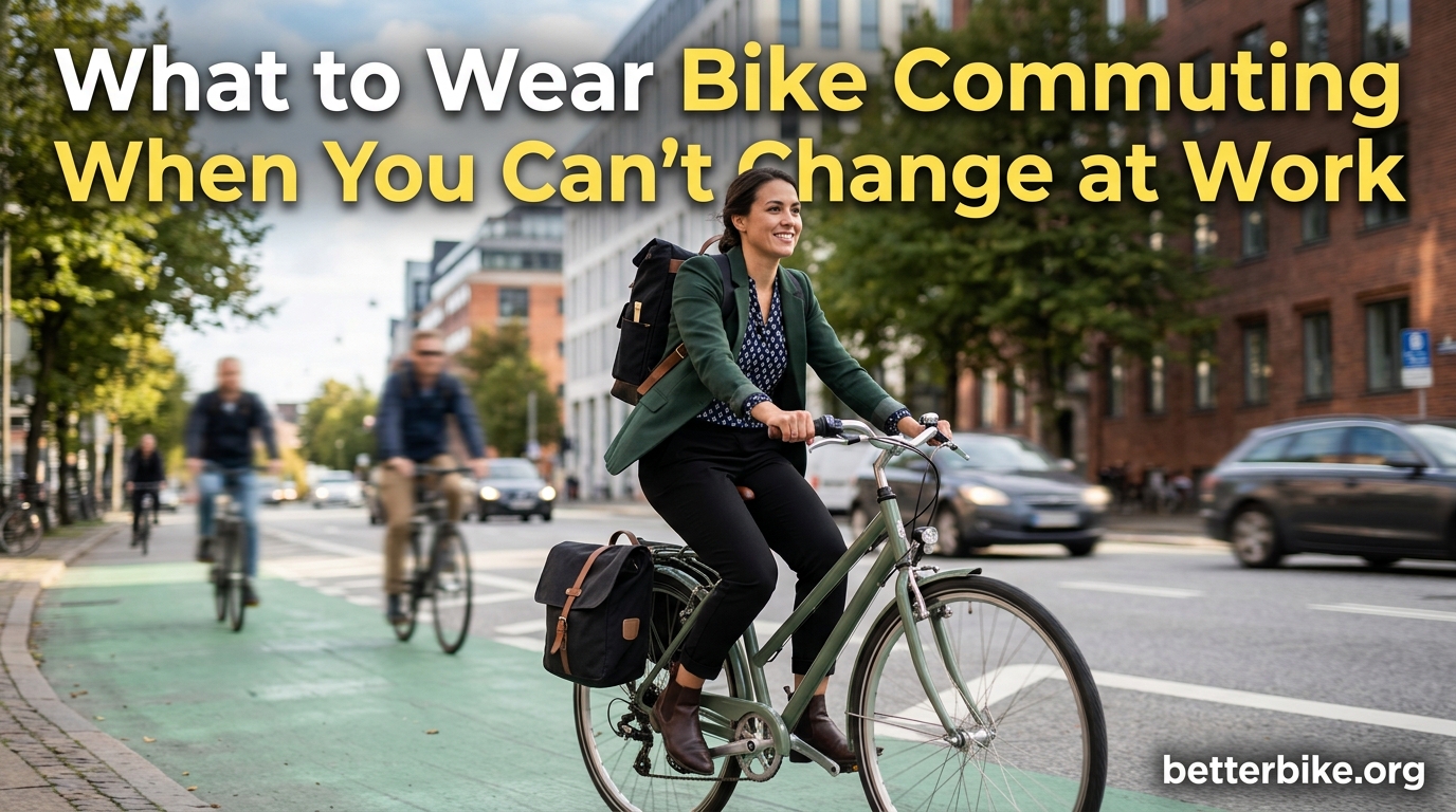 What to Wear Bike Commuting When You Can't Change at Work