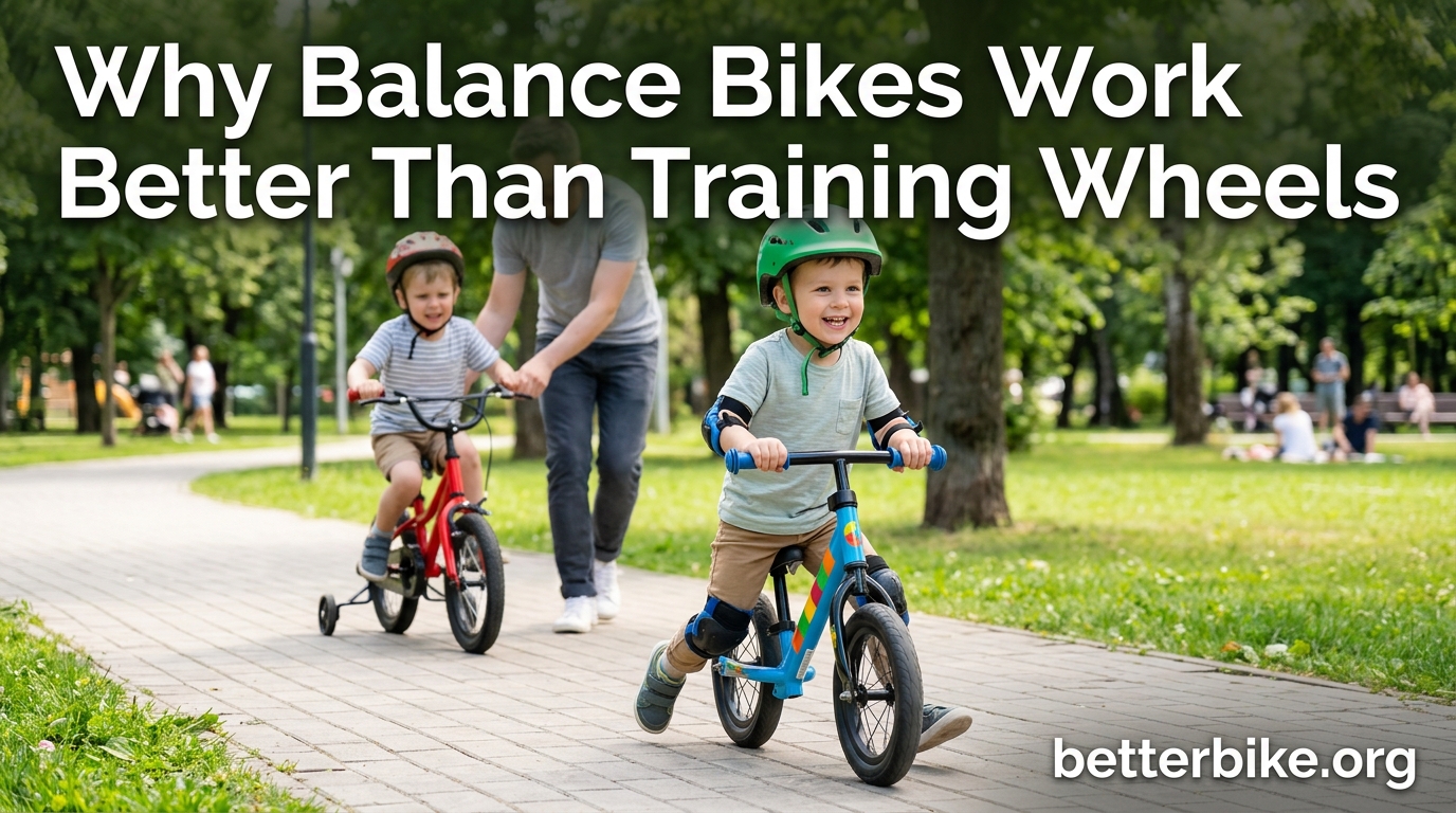 Why Balance Bikes Work Better Than Training Wheels