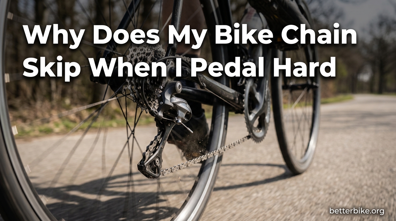 Why Does My Bike Chain Skip When I Pedal Hard