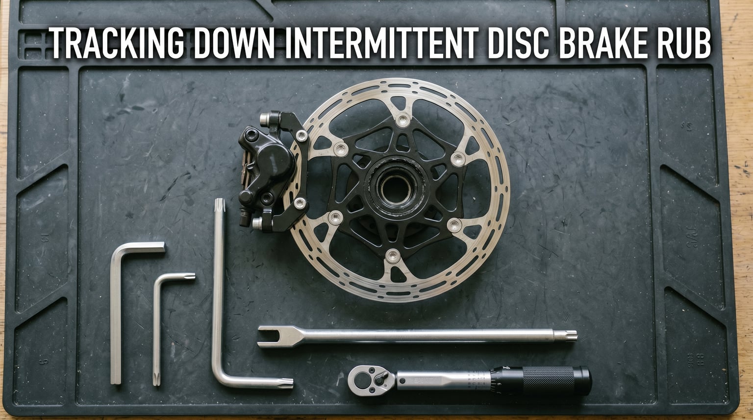 Intermittent disc brake rub that comes and goes: how to track it down