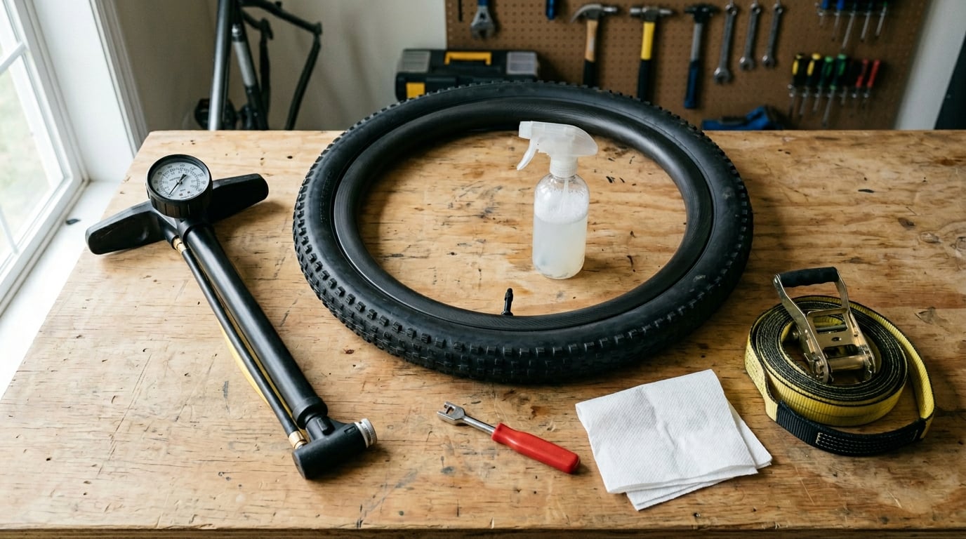 How to seat a stubborn tubeless bead without an air compressor