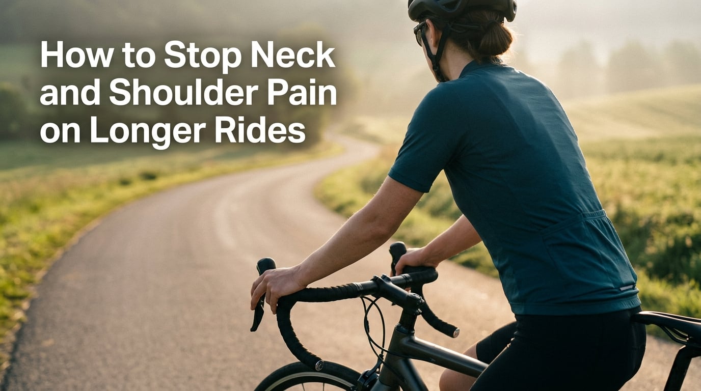 How to stop neck and shoulder pain on longer rides