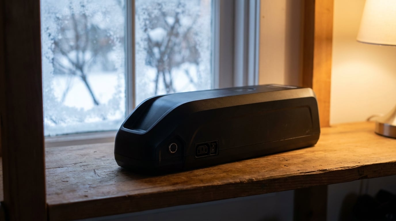 How to store an e-bike battery over winter so it lasts longer
