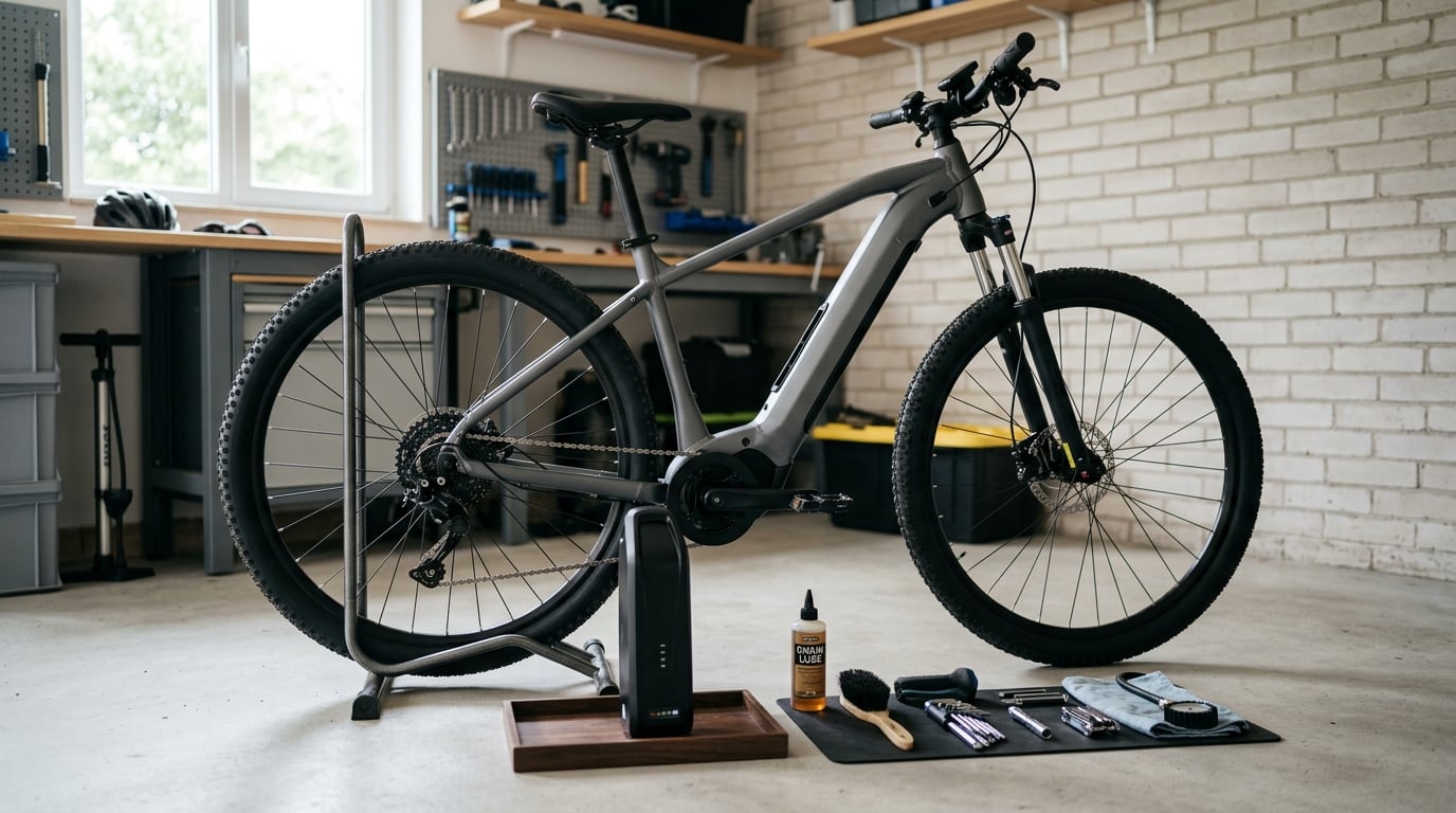 How to maintain an e-bike differently than a regular bike