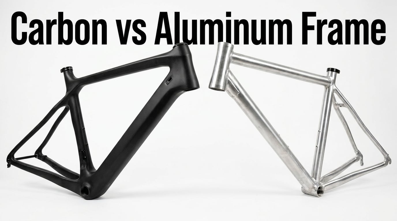 Carbon vs aluminum frame: is the upgrade worth the money