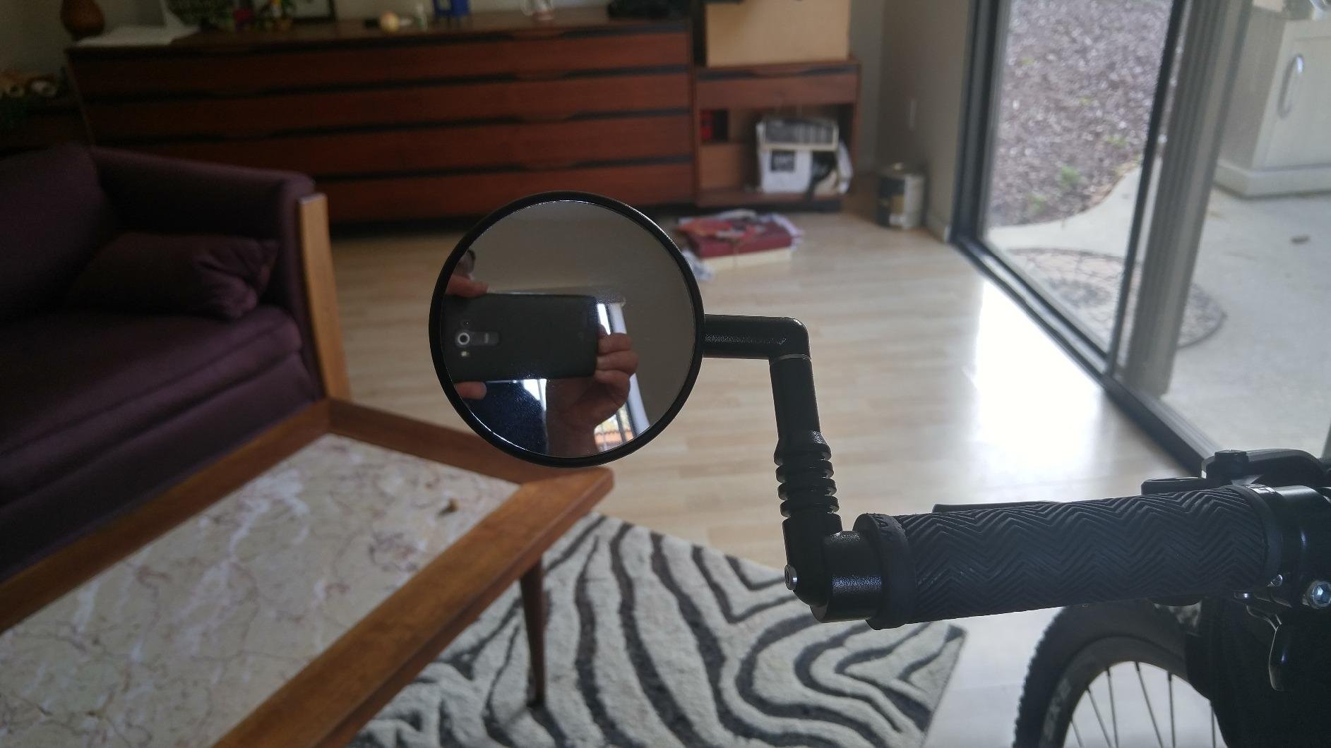 Mountain Bike Mirror - Mirrycle Bar End Mirror customer photo 1