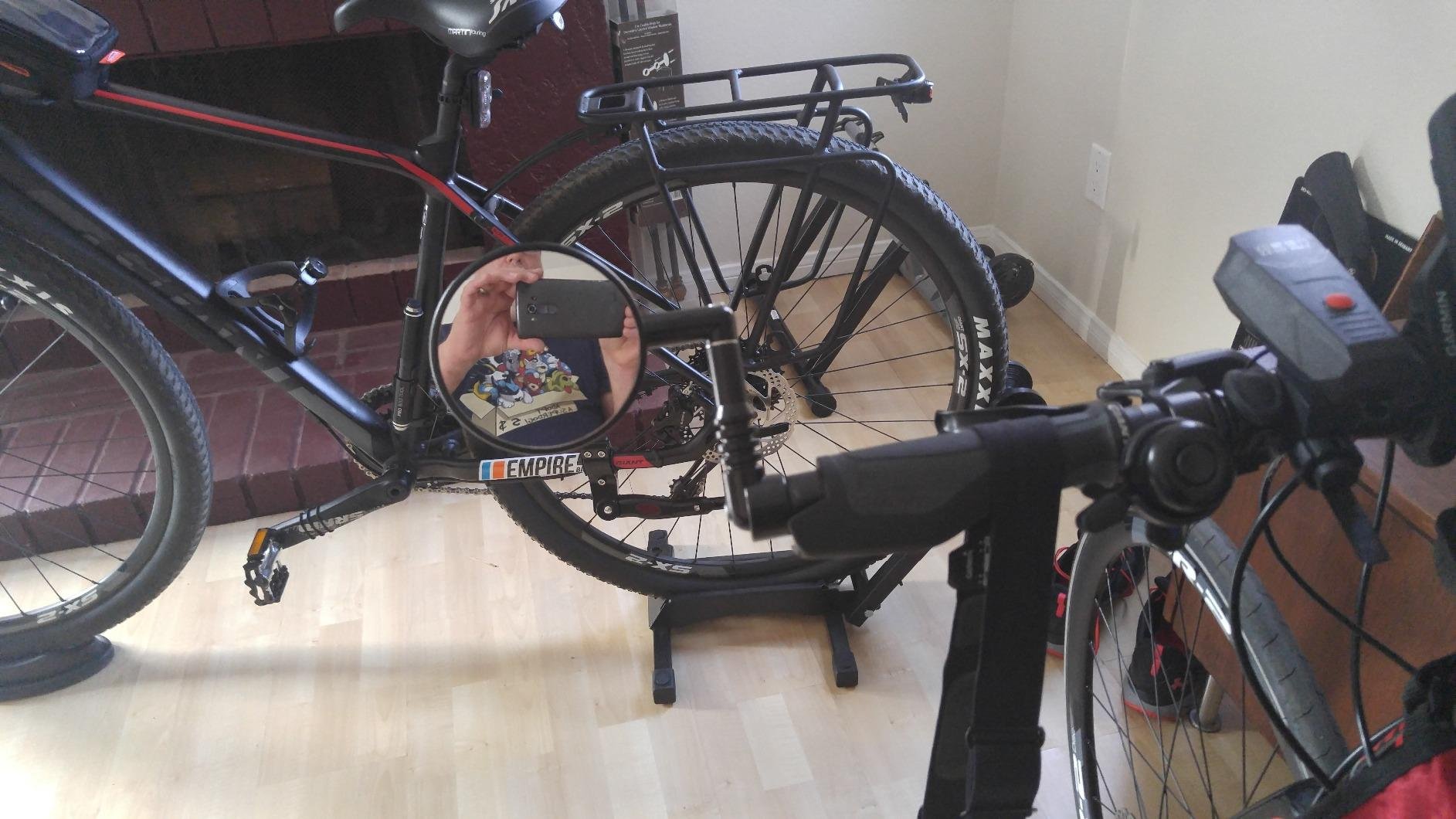 Mountain Bike Mirror - Mirrycle Bar End Mirror customer photo 2