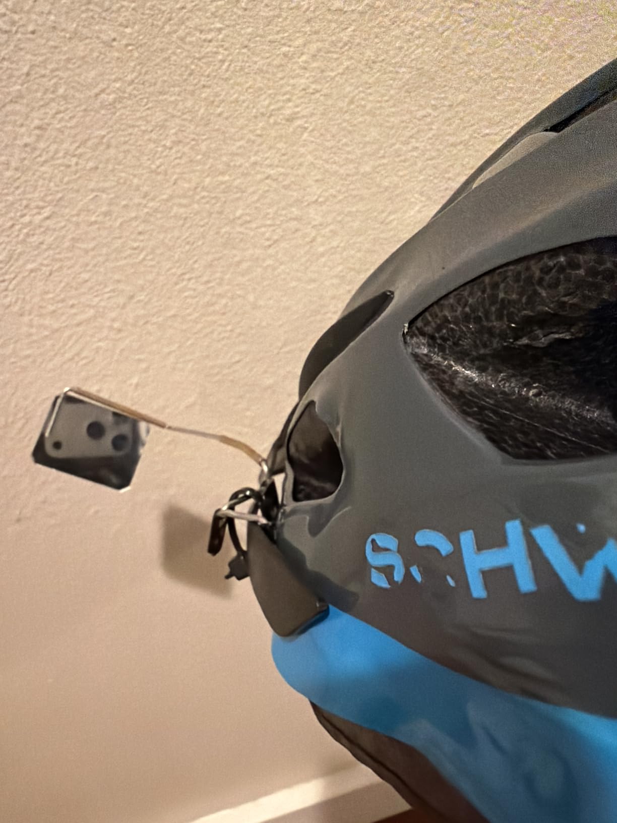 Take A Look Cycling Mirror - Low-Tech Rearview Mirror for Bikes - Fits Helmet & Sunglasses - Shatter-Resistant Polycarbonate Lens, Anti-Vibration Stainless-Steel & Brass, Always On (Left-Side) customer photo 2