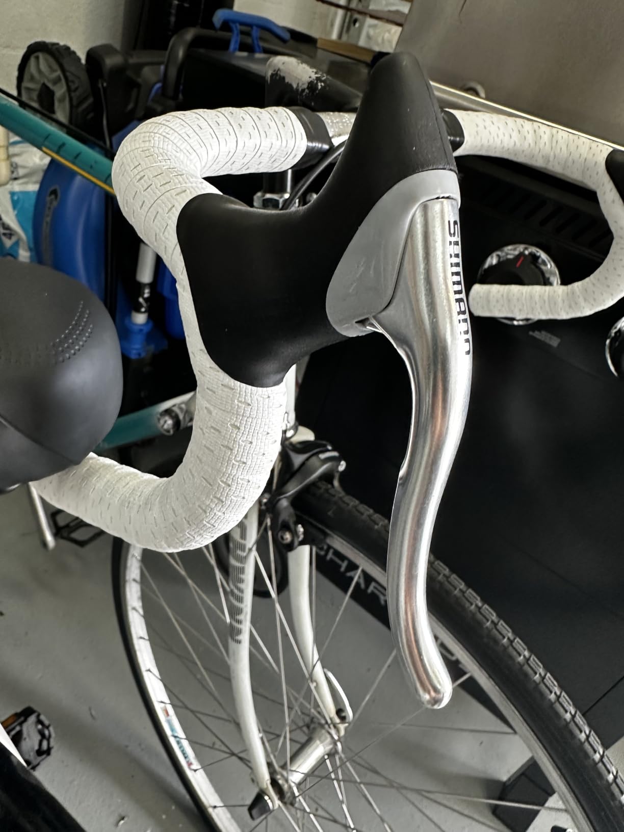 Shimano BL-R400 Road Drop Brake Levers Set (Black) customer photo 2