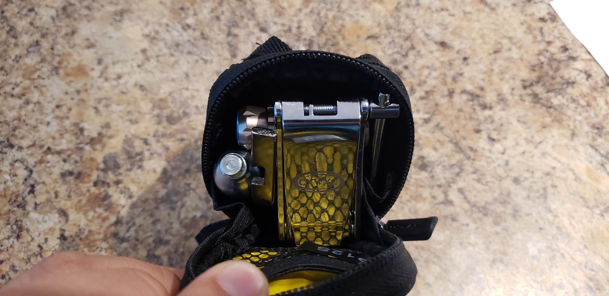 Topeak TC2471B Aero Wedge Pack with Strap Mount, Micro, Black customer photo 1