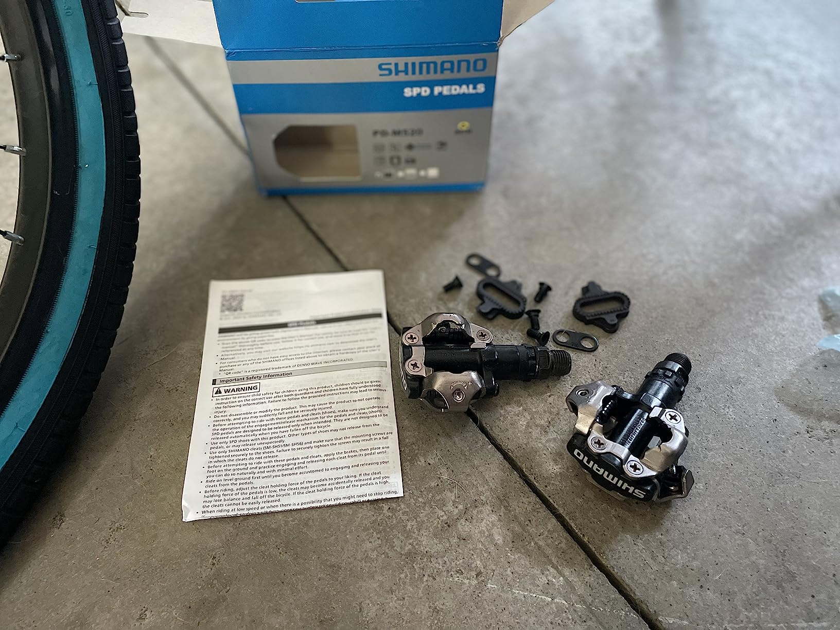 Shimano PD-M520 SPD Pedals customer photo 1