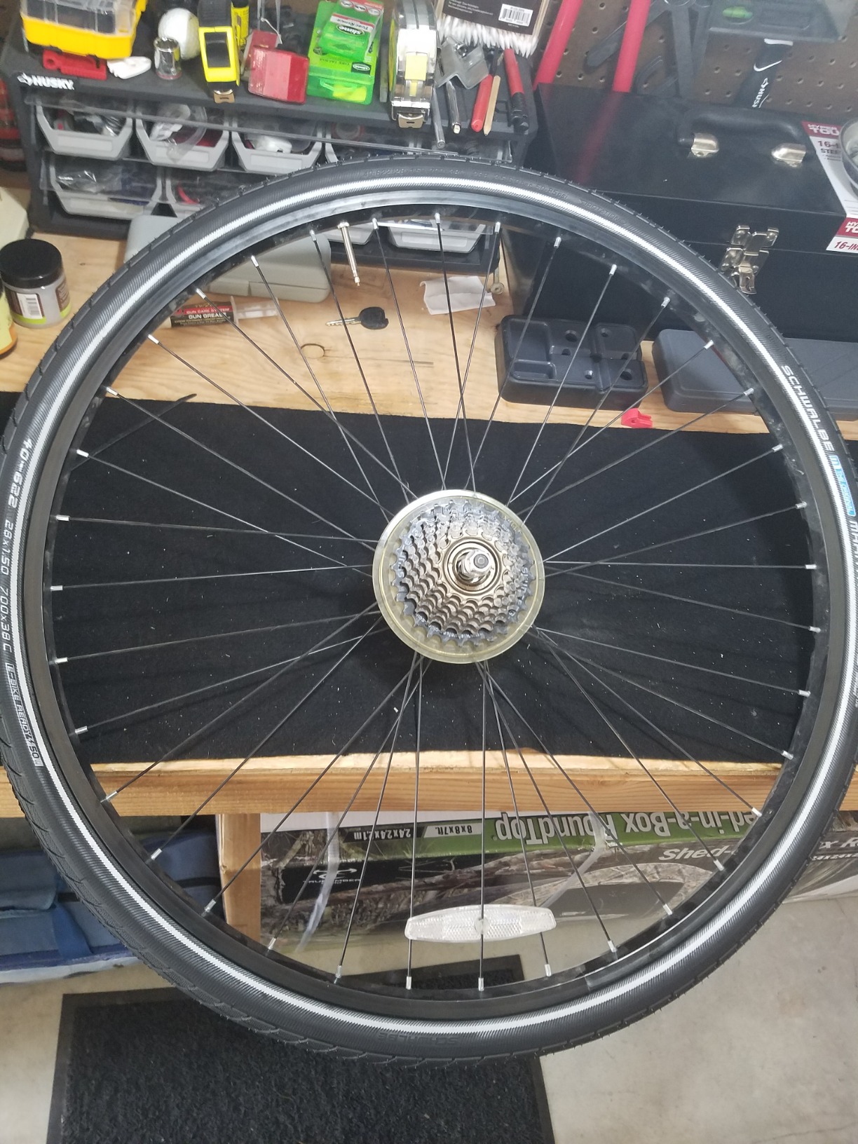 Schwalbe Marathon Bicycle tire 28 inches - 28 x 1.50 - 40-622 - Flat-Less tire for Bicycles - SmartGuard customer photo 1