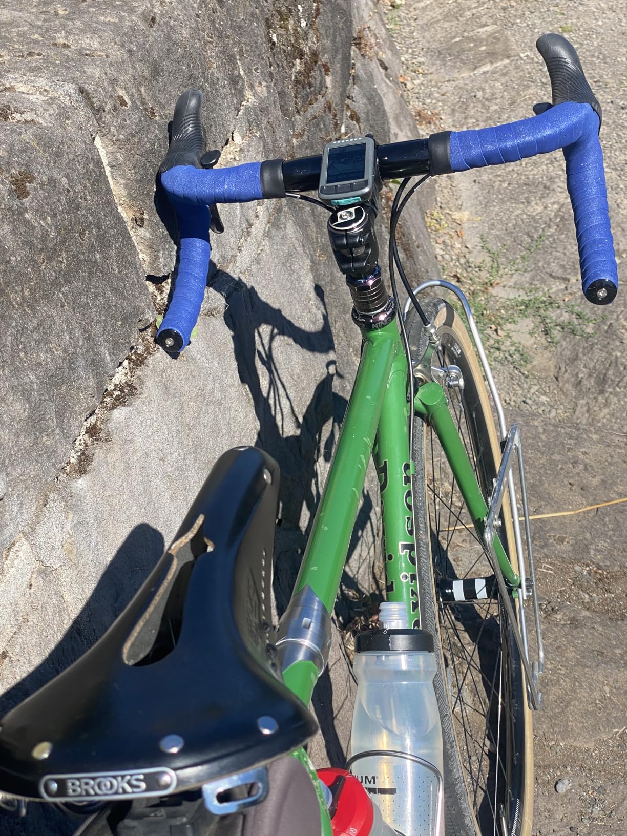 Planet Bike Comfort Cork Handlebar Tape Set (Celeste) customer photo 1