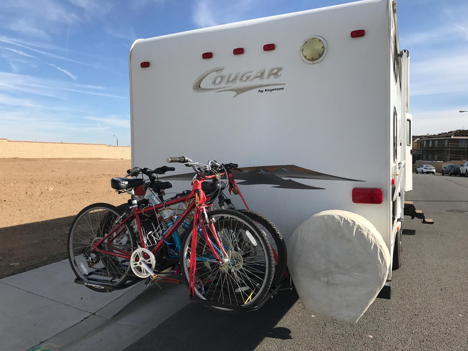 Swagman RV Approved 4 Bike RV Bumper Mount Rack - U-Bolt Mounted Carrier for Travel Trailers, 5th Wheels and RVs customer photo 1