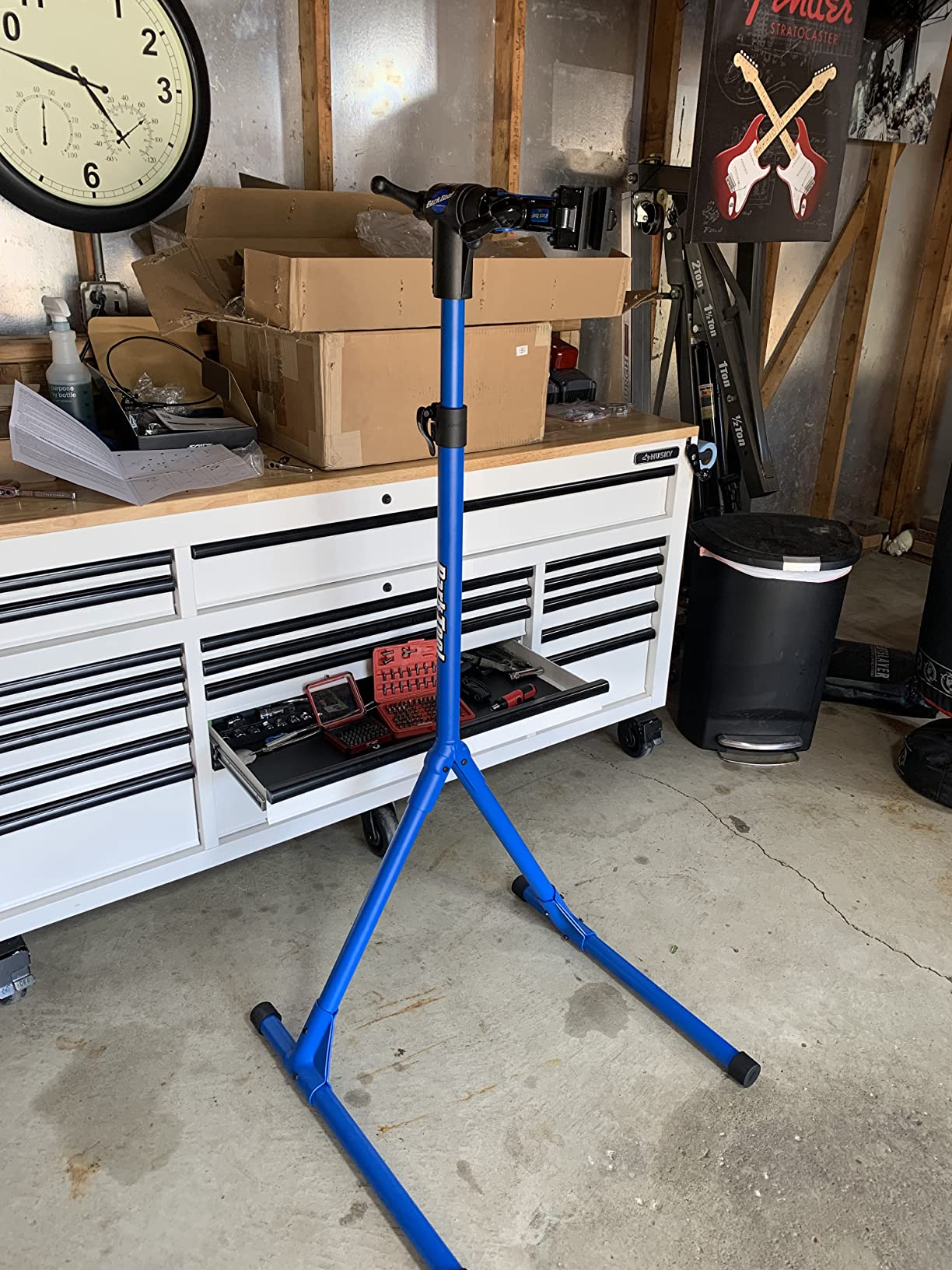 Park Tool Unisex Adult PCS-4-2 - Deluxe Home Mechanic Repair Stand with 100-5D Clamp Tool customer photo 1